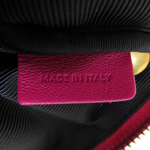 CELINE Trio Shoulder Bag Calf Leather Women's - Picture 6 of 11